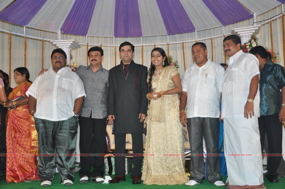 Actress Navya Nair's Wedding Reception Event hd photo