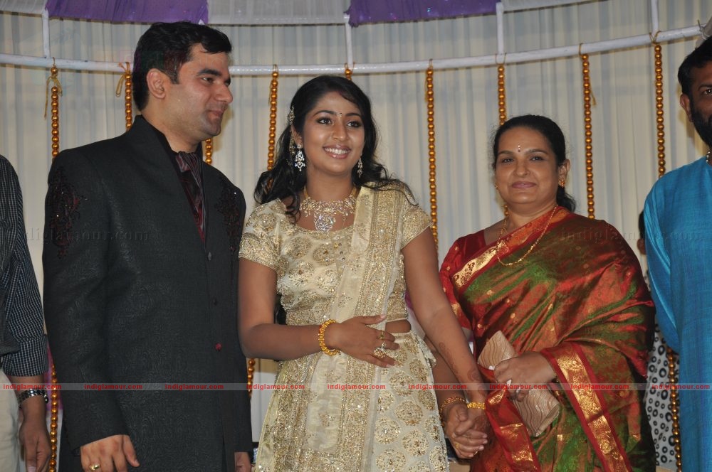 Actress Navya Nair's Wedding Reception Event hd photo