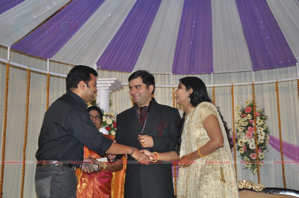 Actress Navya Nair's Wedding Reception Event hd photo