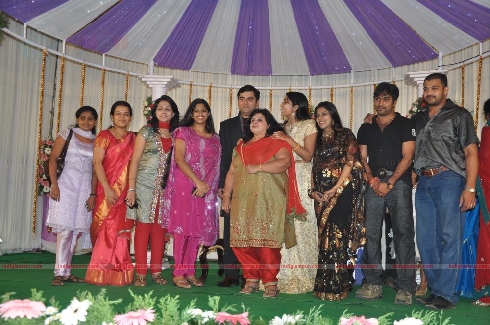 Actress Navya Nair's Wedding Reception Event hd photo