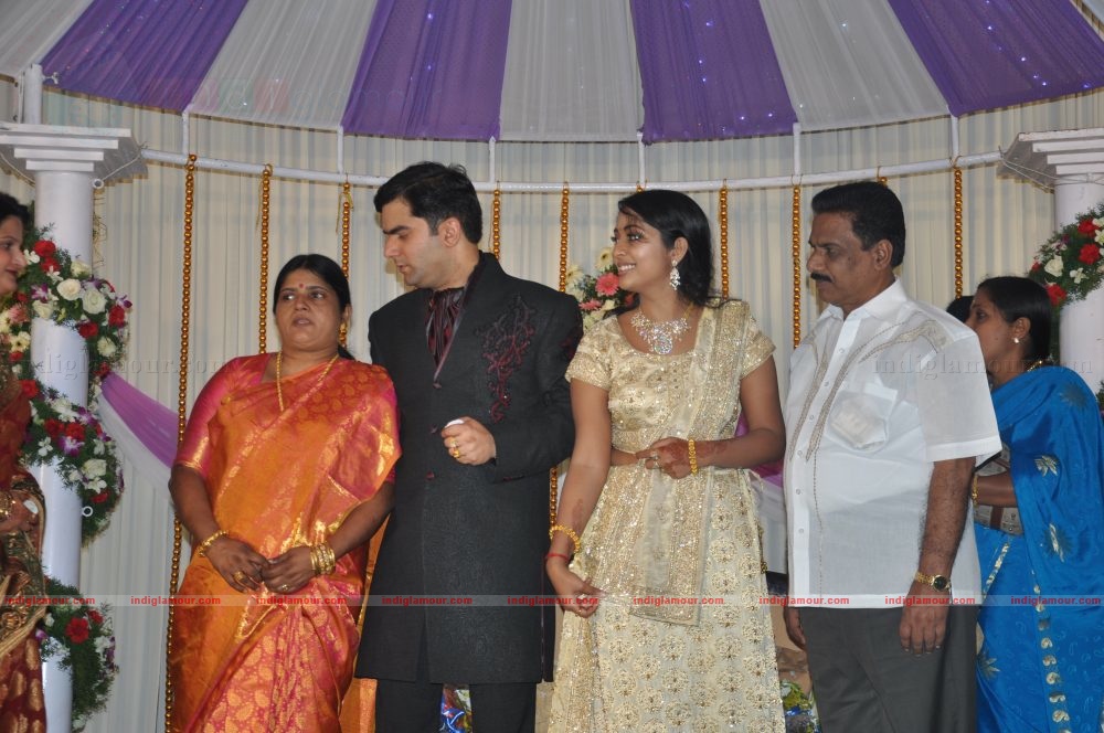 Actress Navya Nair's Wedding Reception Event hd photo