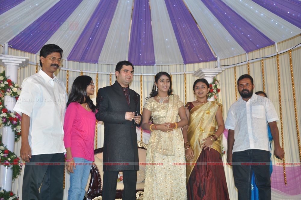 Actress Navya Nair's Wedding Reception Event hd photo