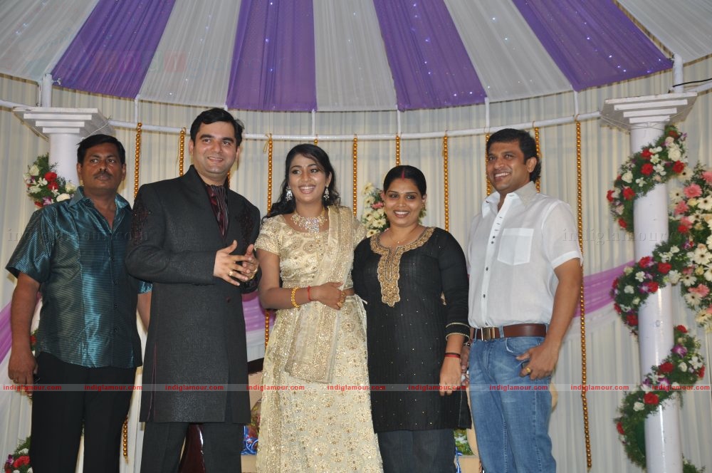 Actress Navya Nair's Wedding Reception Event hd photo