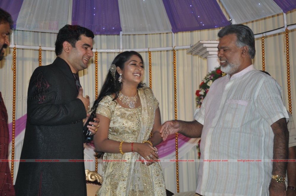 Actress Navya Nair's Wedding Reception Event hd photo