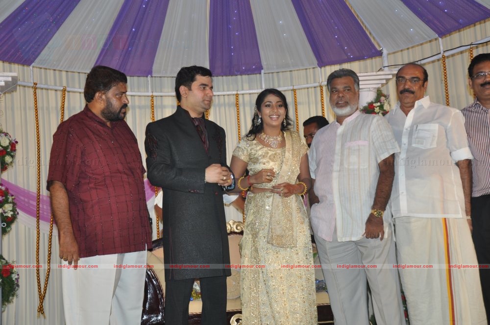 Actress Navya Nair's Wedding Reception Event hd photo