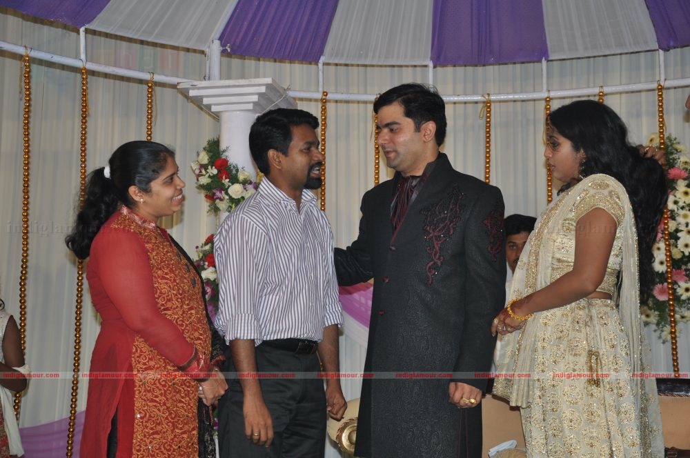 Actress Navya Nair's Wedding Reception Event hd photo