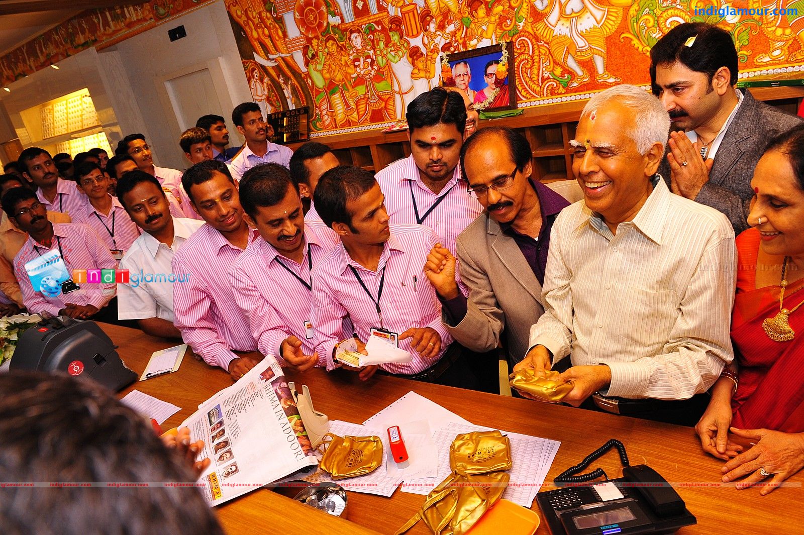 Bhima New Showroom Inauguration Function Event hd photo