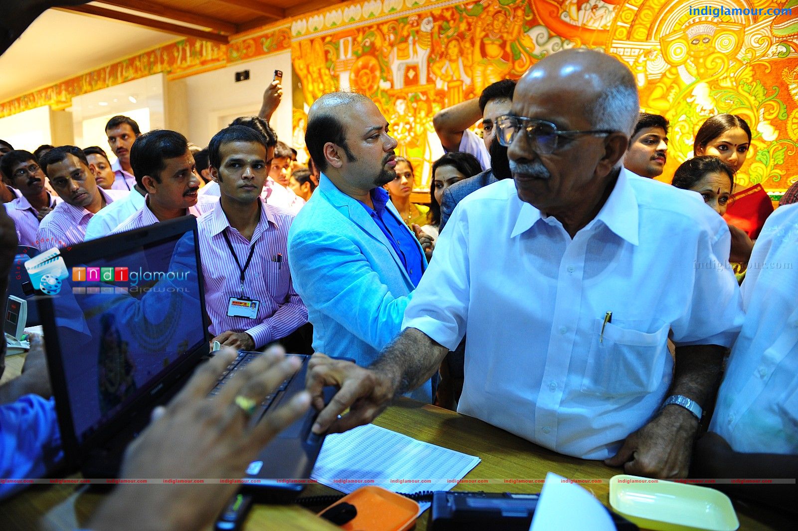 Bhima New Showroom Inauguration Function Event hd photo