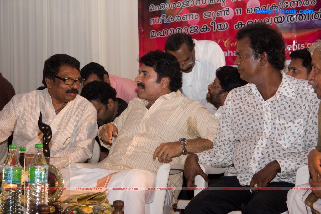 Salim Kumar Honoured by Maharajas College Students stills Event hd photo