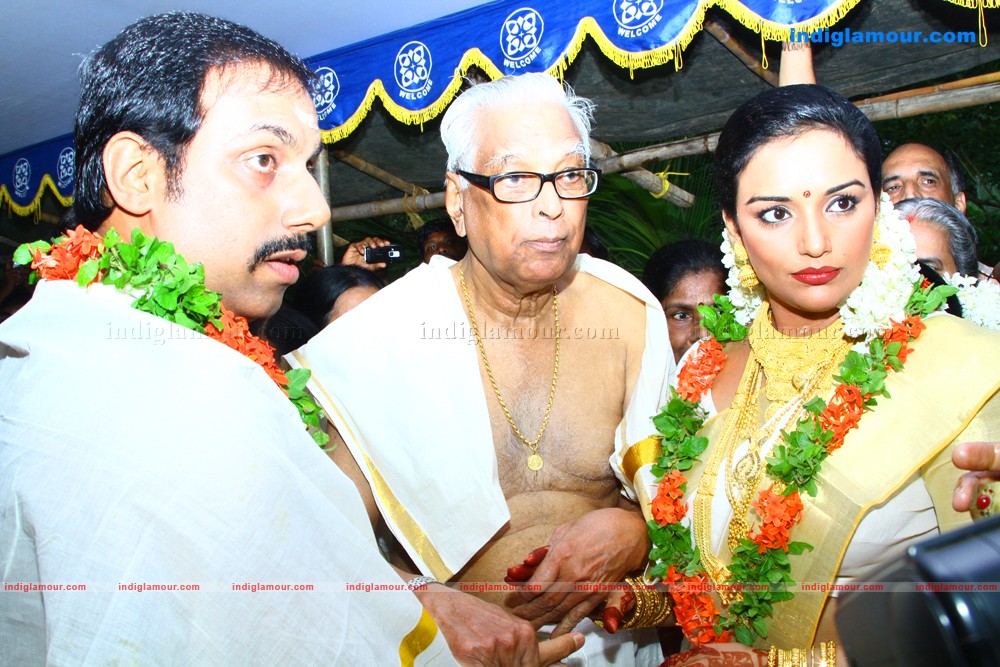 Swetha Menon Wedding photos Event hd photo