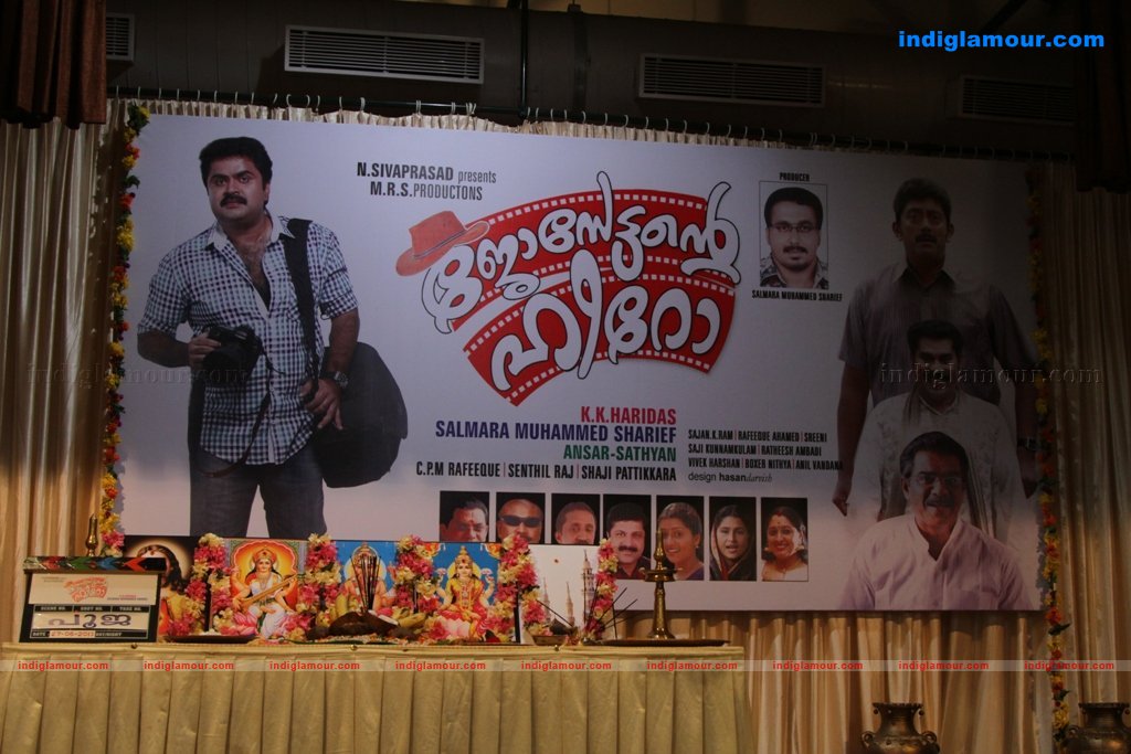 Jossettante Hero Movie pooja Event hd photo