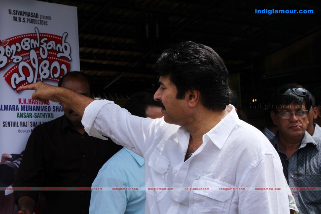 Jossettante Hero Movie pooja Event hd photo