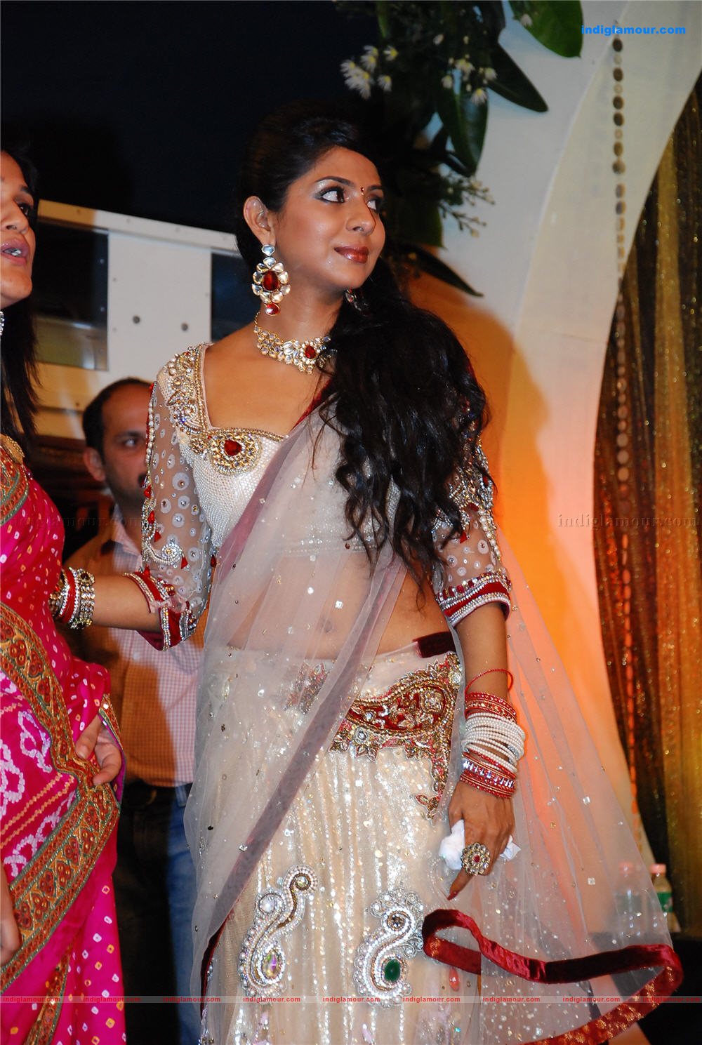 Indrajith Poornima at Prithviraj's wedding reception Event hd photo
