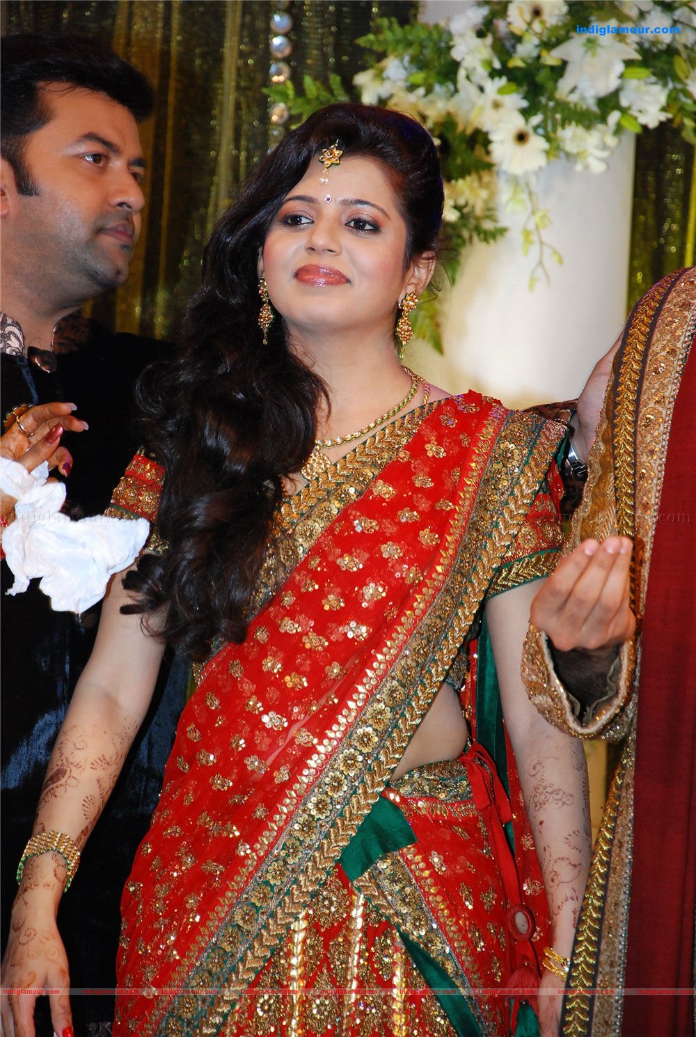 Prithviraj's wedding reception Event hd photo