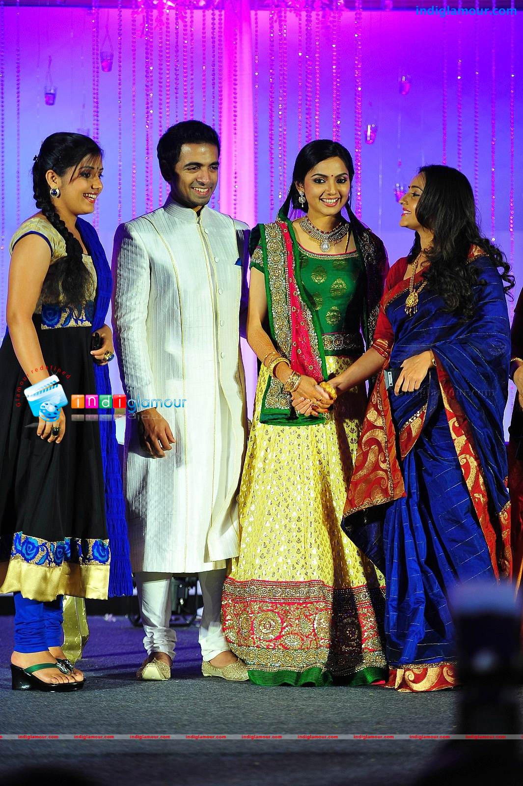 Samvritha Sunil Reception Event hd photo