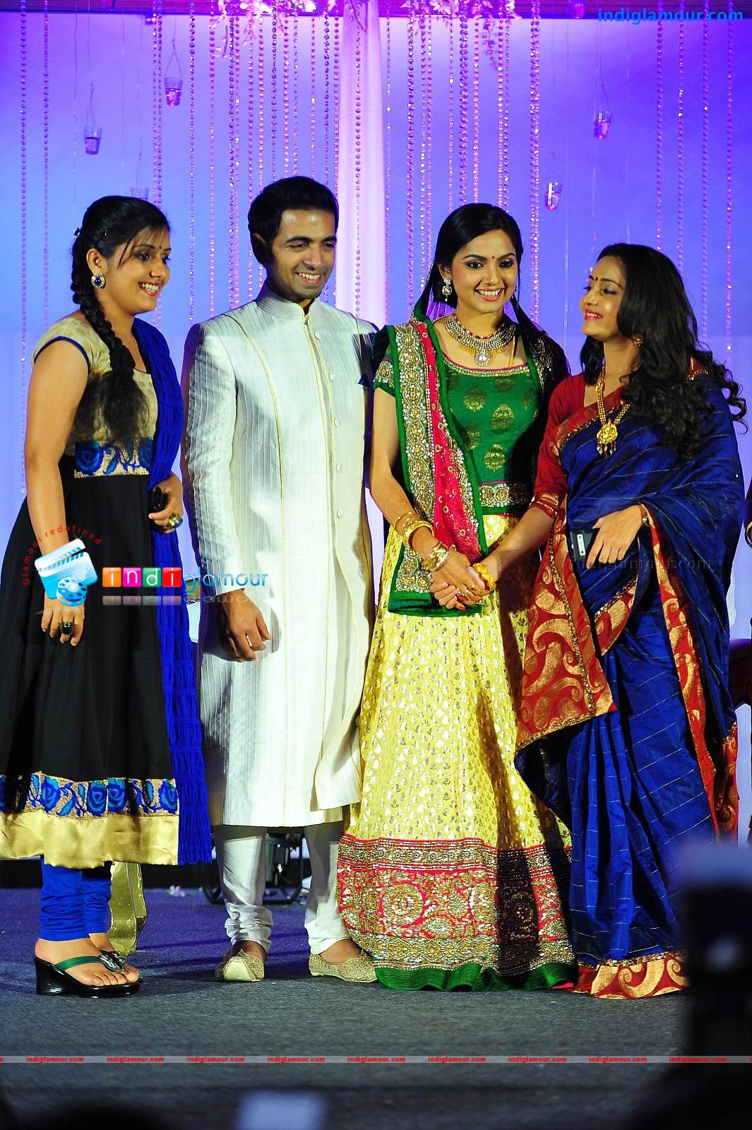 Samvritha Sunil Reception Event hd photo