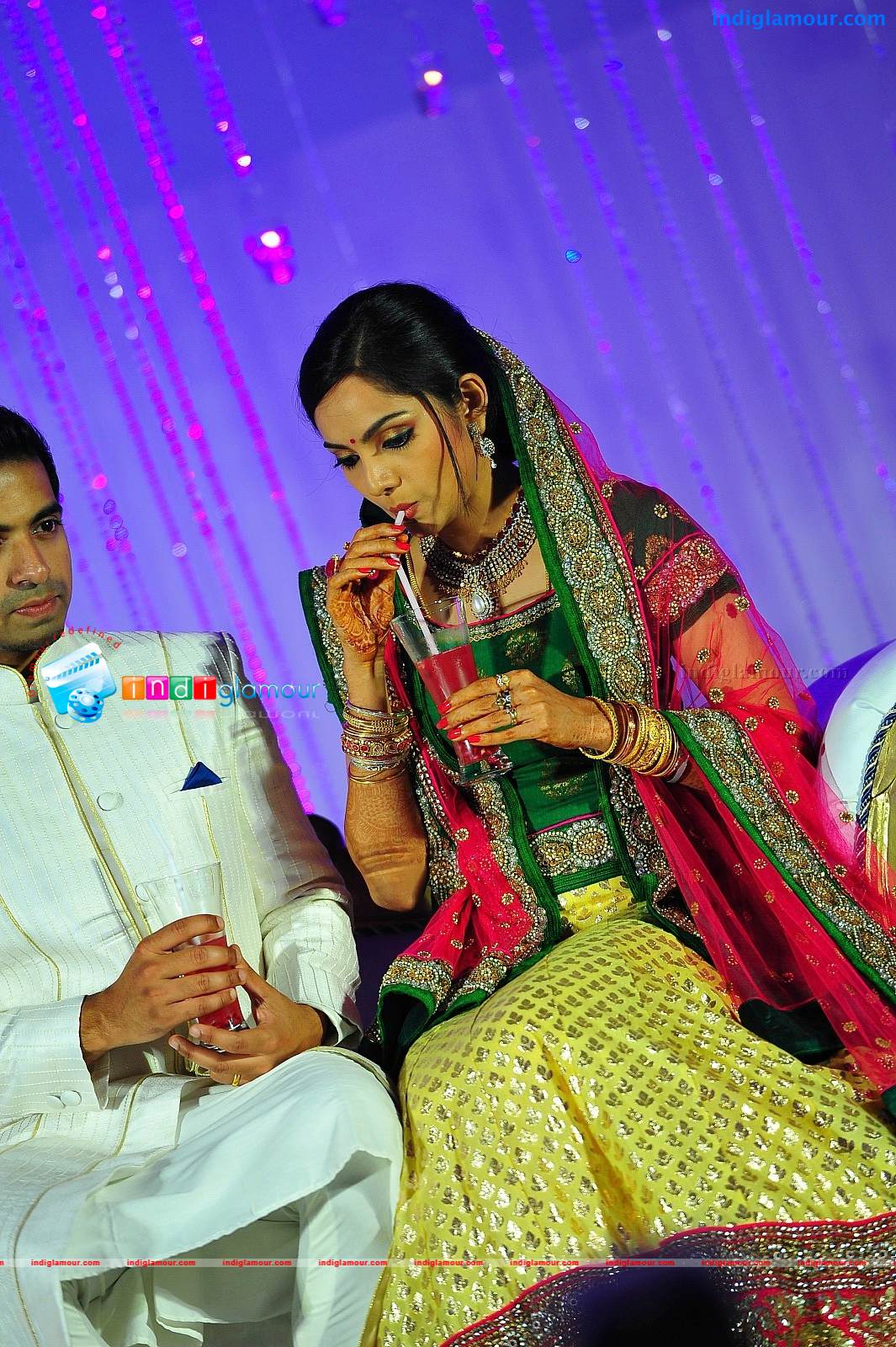 Samvritha Sunil Reception Event hd photo