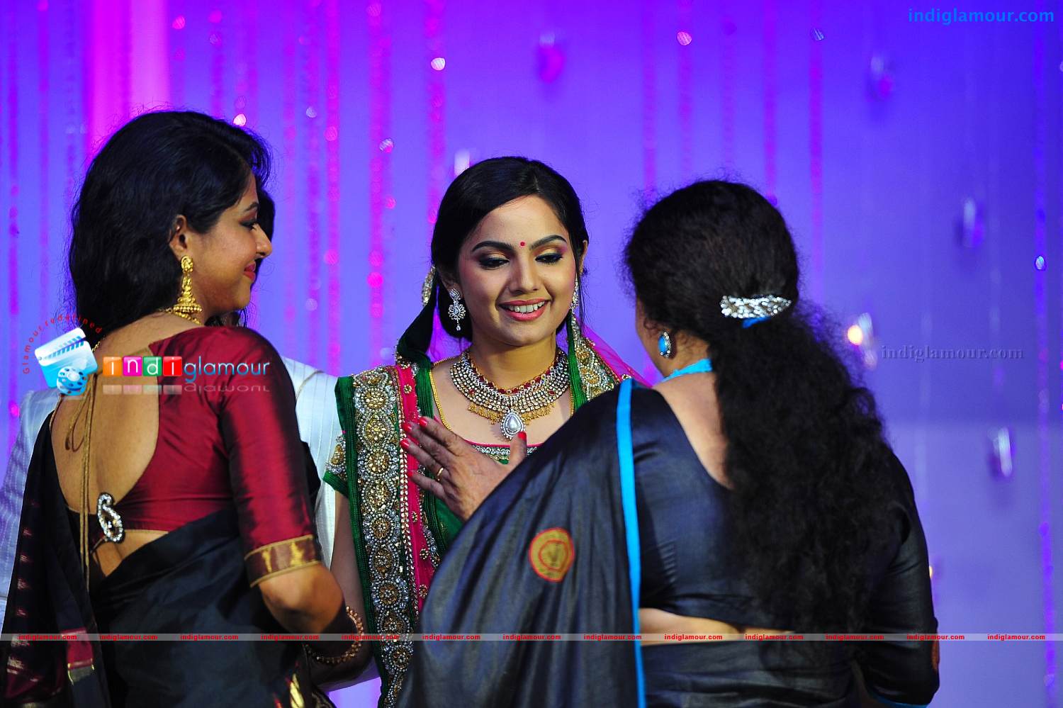 Samvritha Sunil Reception Event hd photo