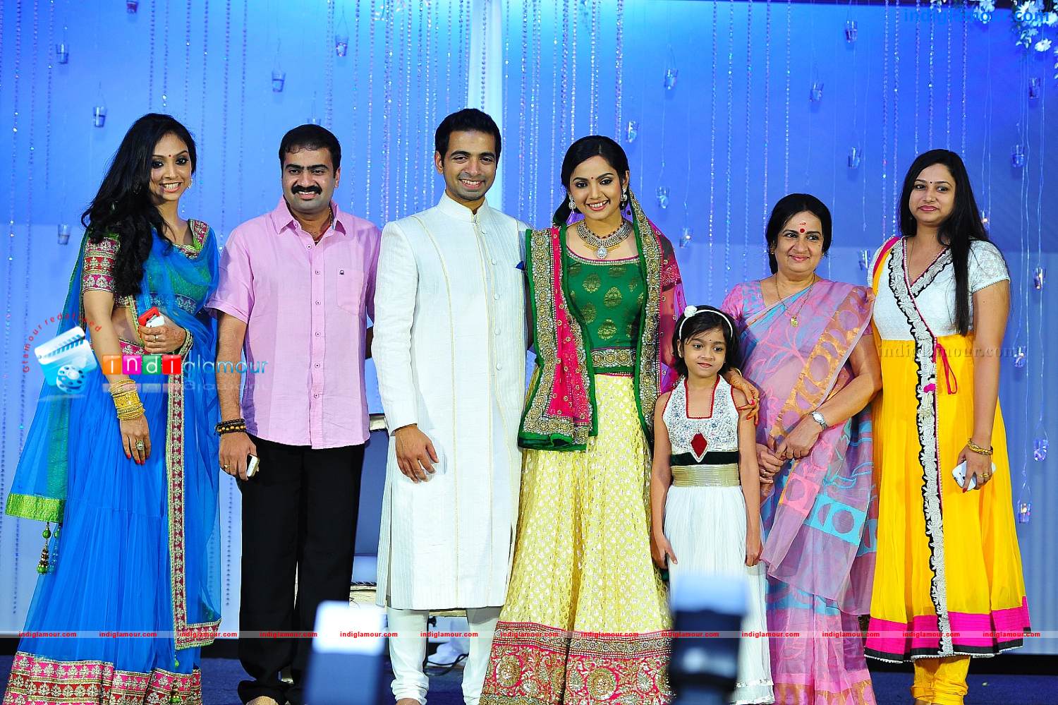 Samvritha Sunil Reception Event hd photo