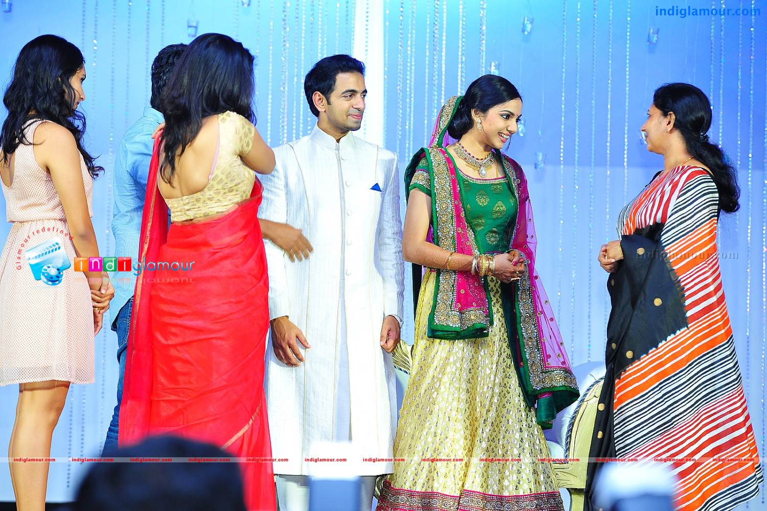 Samvritha Sunil Reception Event hd photo