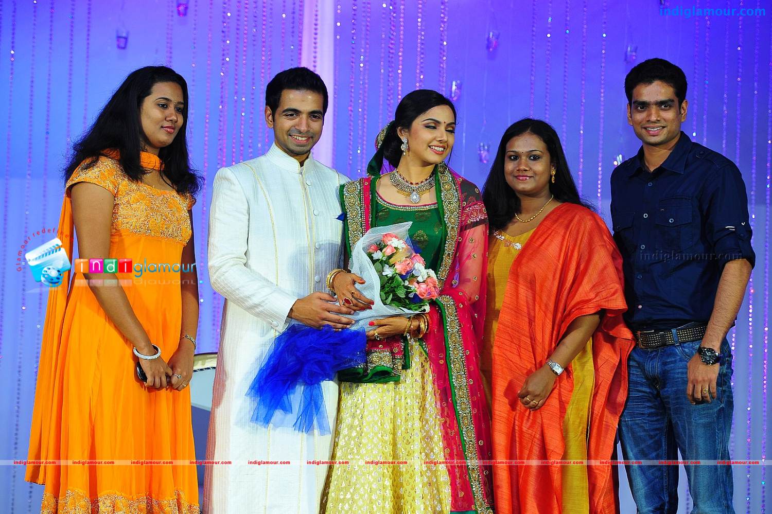 Samvritha Sunil Reception Event hd photo