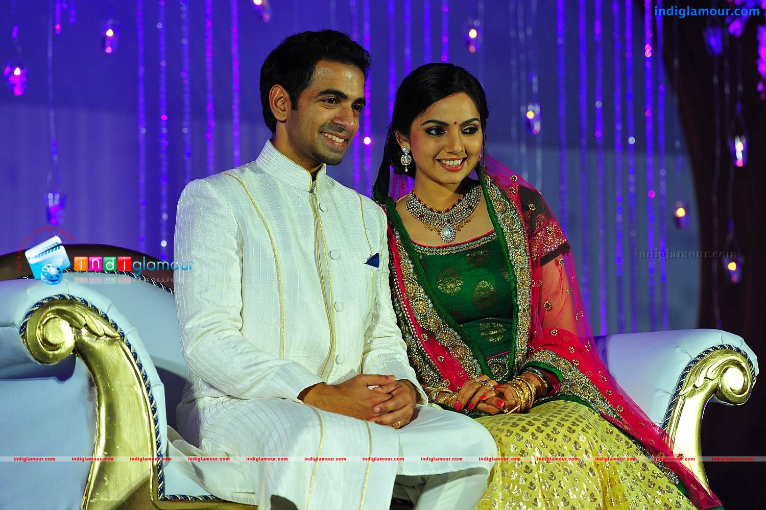 Samvritha Sunil Reception Event hd photo