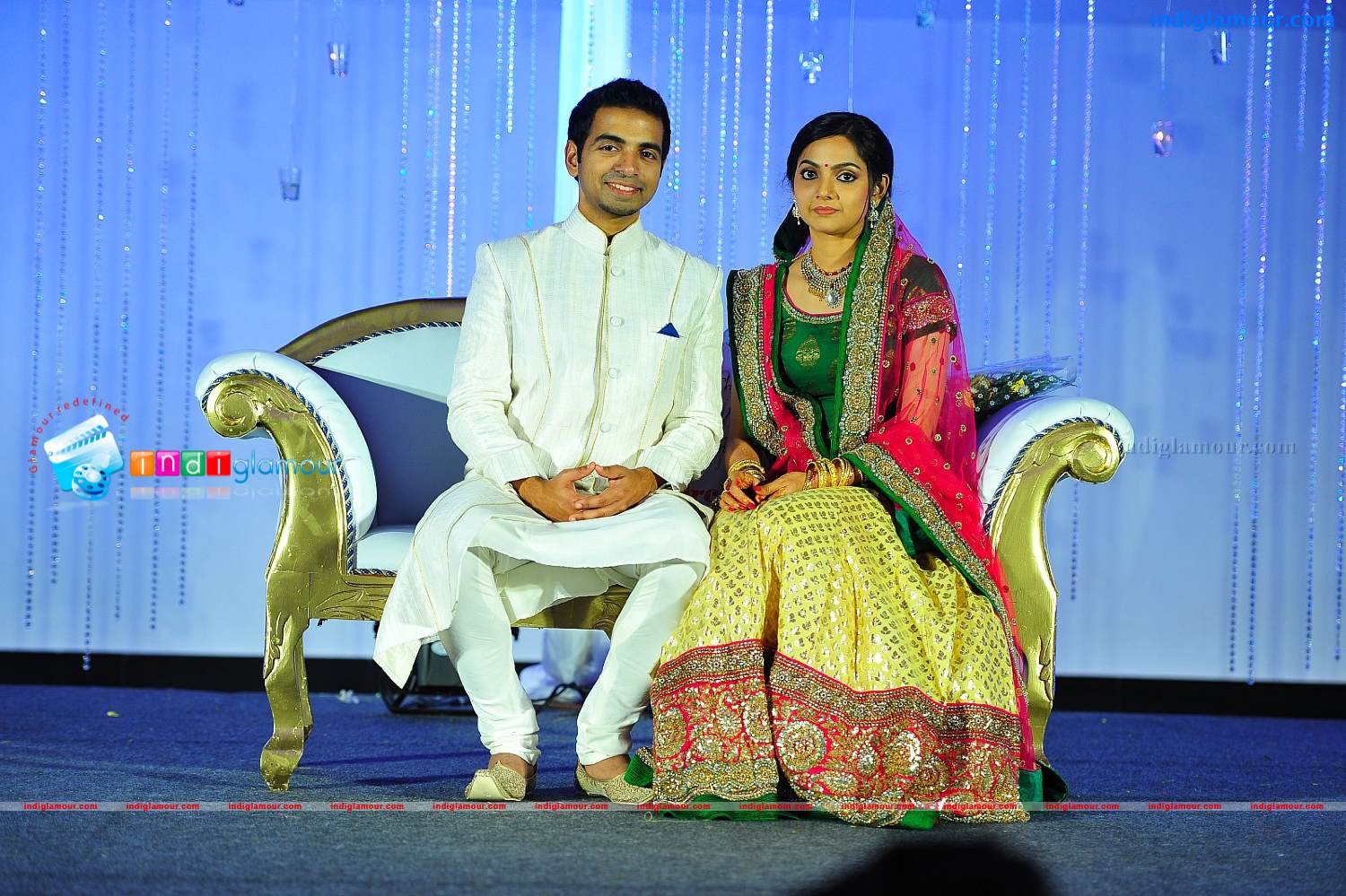 Samvritha Sunil Reception Event hd photo
