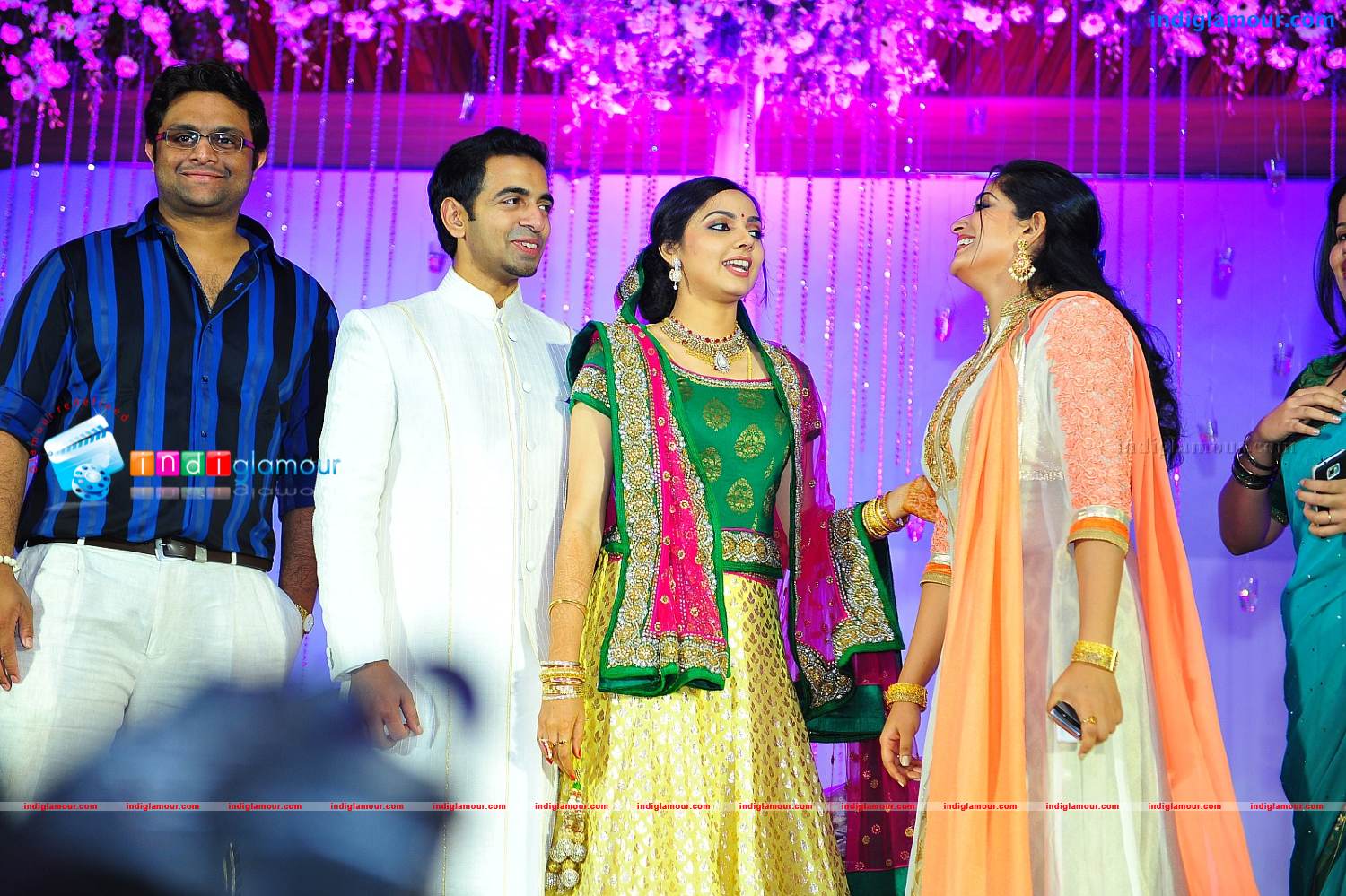 Samvritha Sunil Reception Event hd photo