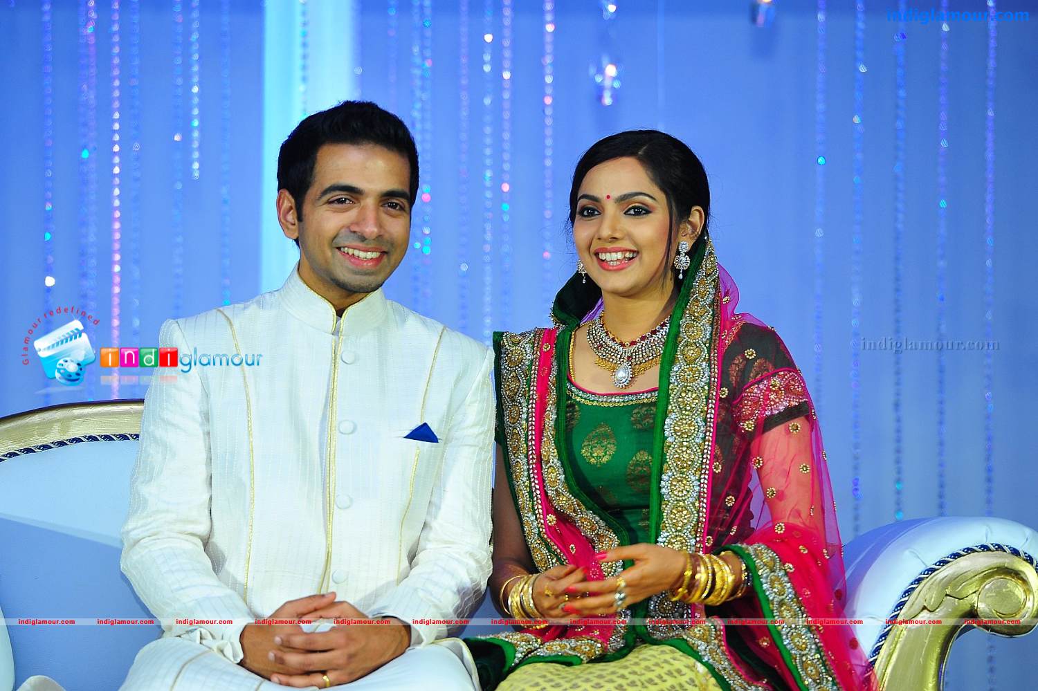Samvritha Sunil Reception Event hd photo