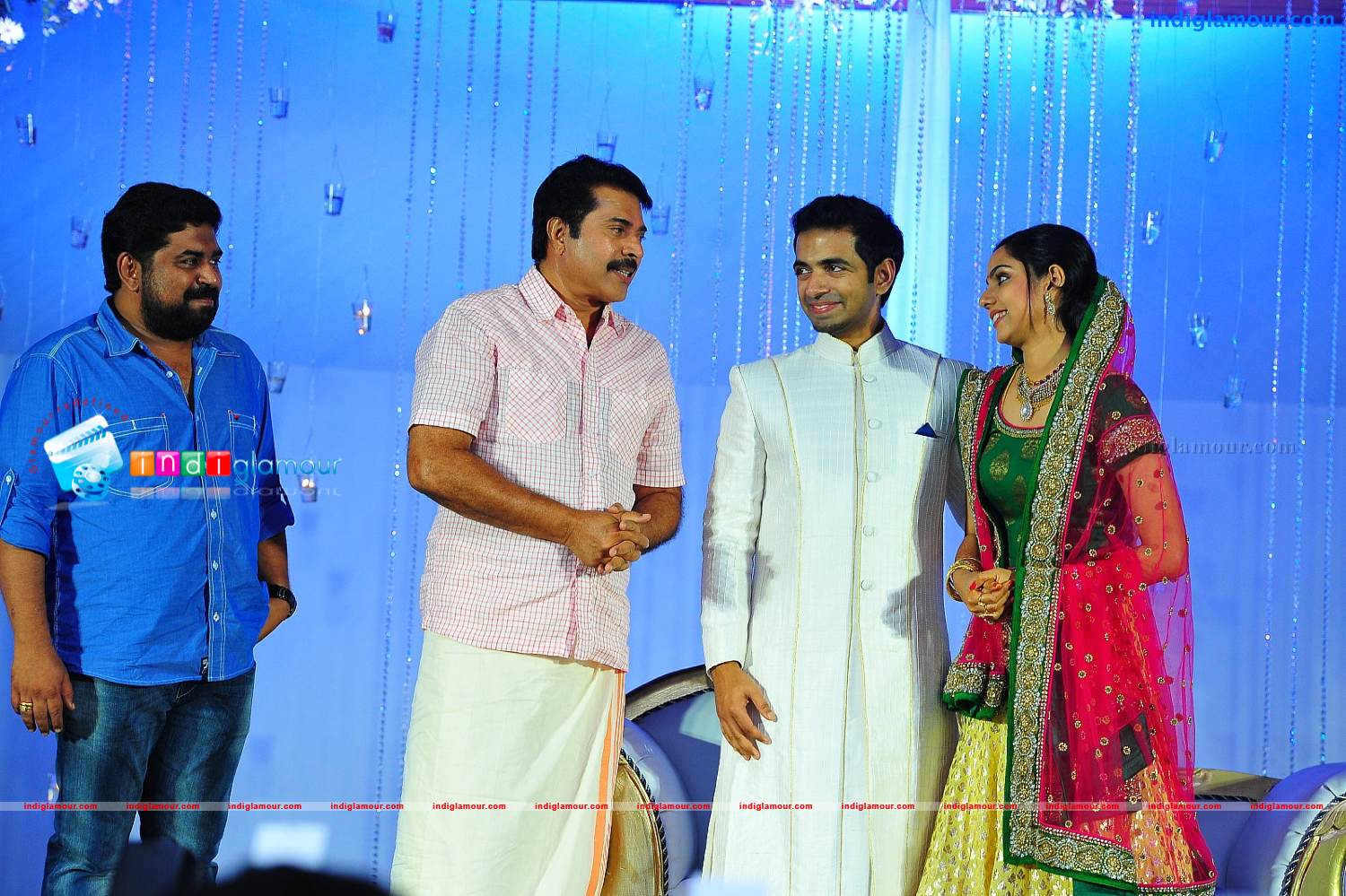 Samvritha Sunil Reception Event hd photo