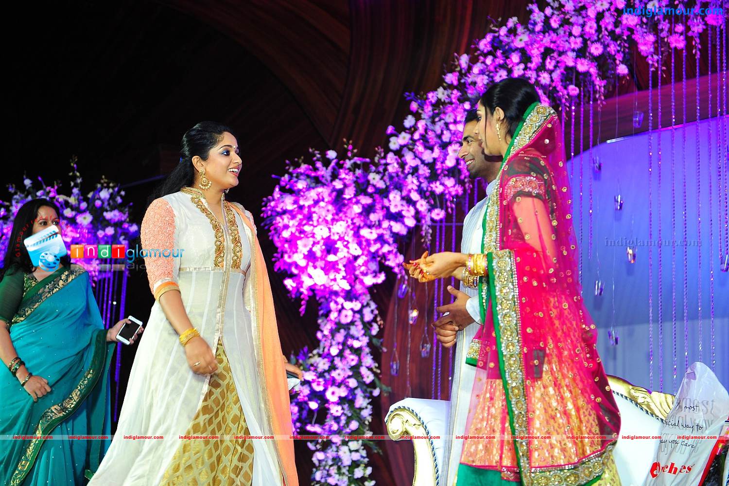 Samvritha Sunil Reception Event hd photo