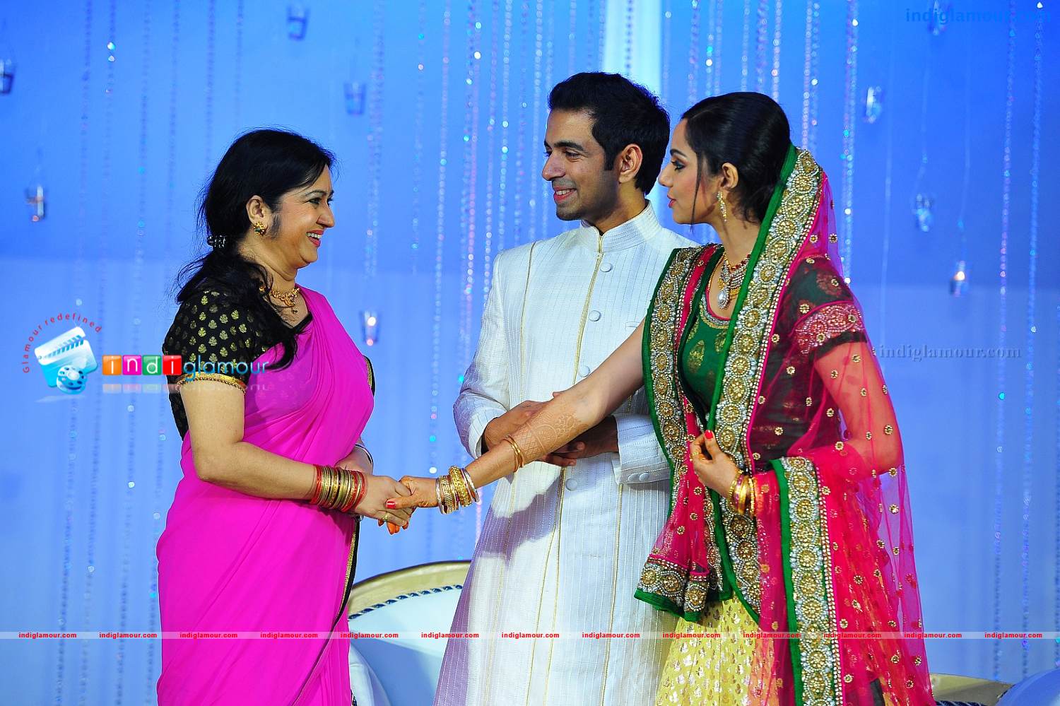 Samvritha Sunil Reception Event hd photo