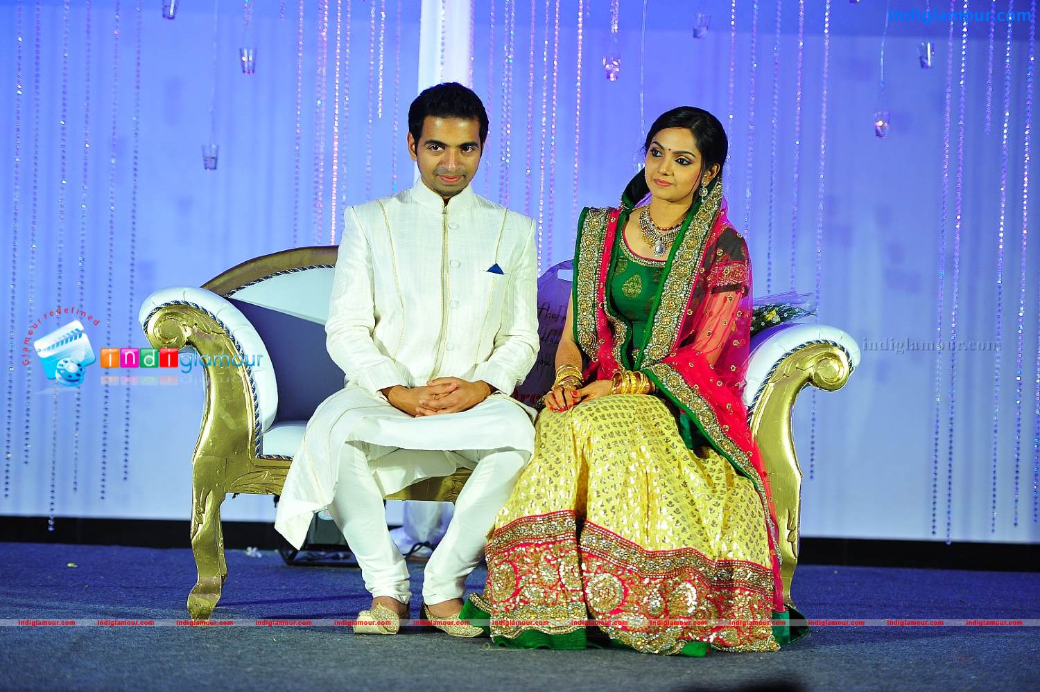 Samvritha Sunil Reception Event hd photo