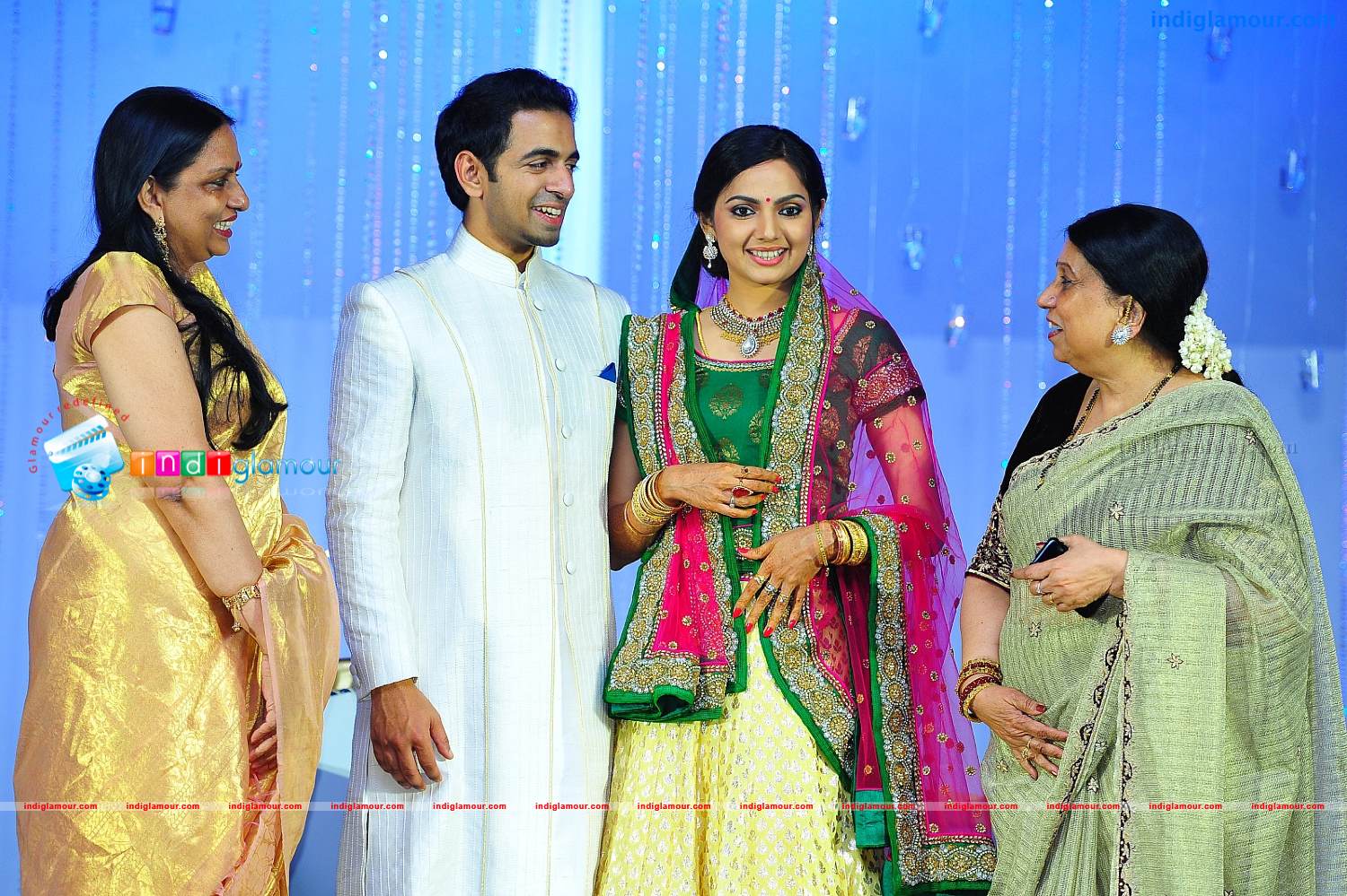 Samvritha Sunil Reception Event hd photo