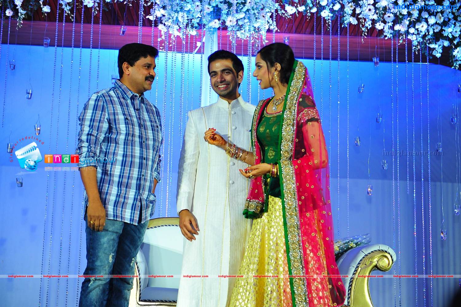 Samvritha Sunil Reception Event hd photo