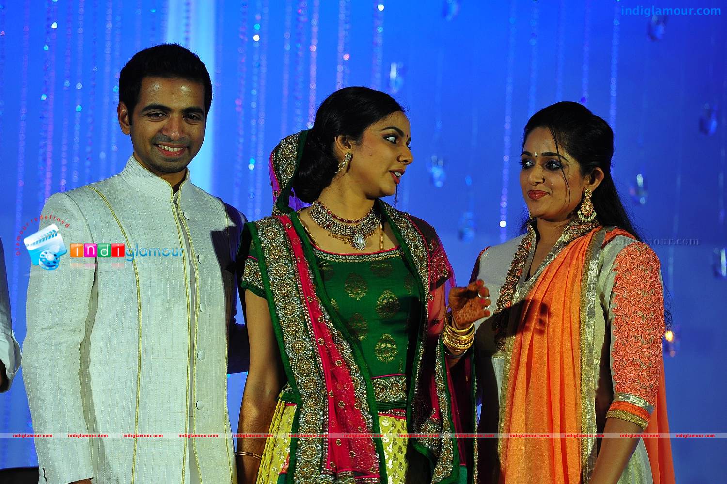 Samvritha Sunil Reception Event hd photo