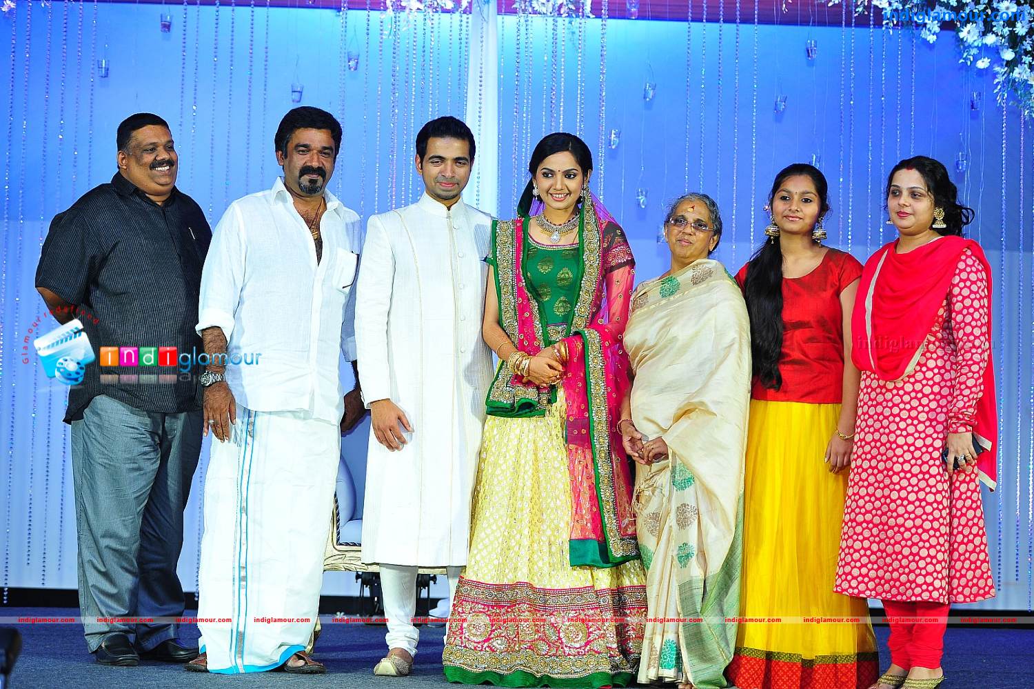 Samvritha Sunil Reception Event hd photo