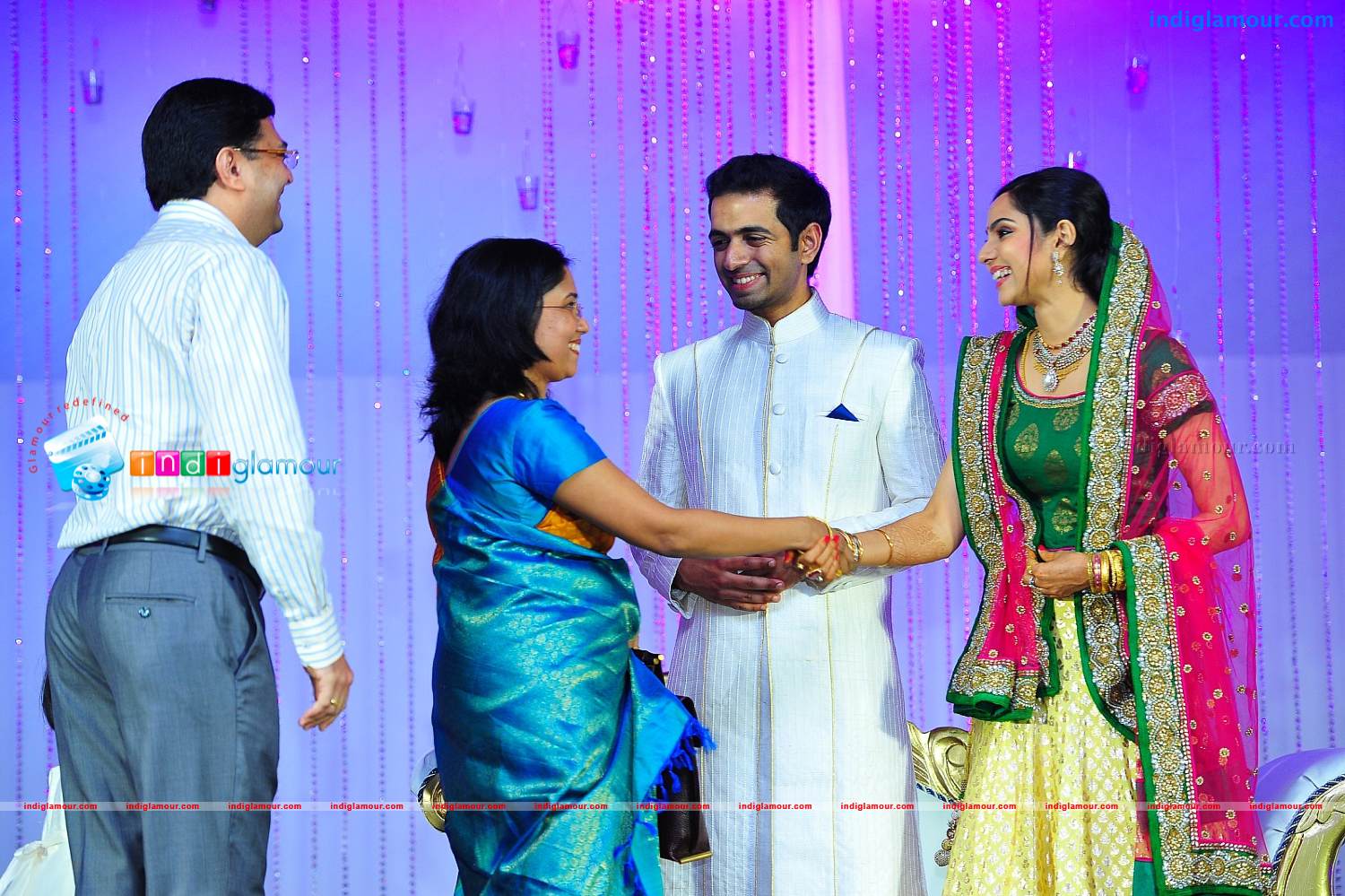 Samvritha Sunil Reception Event hd photo