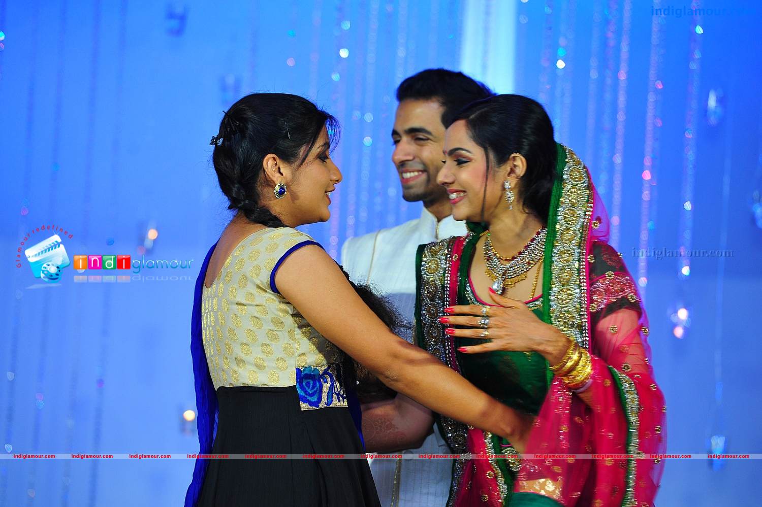 Samvritha Sunil Reception Event hd photo