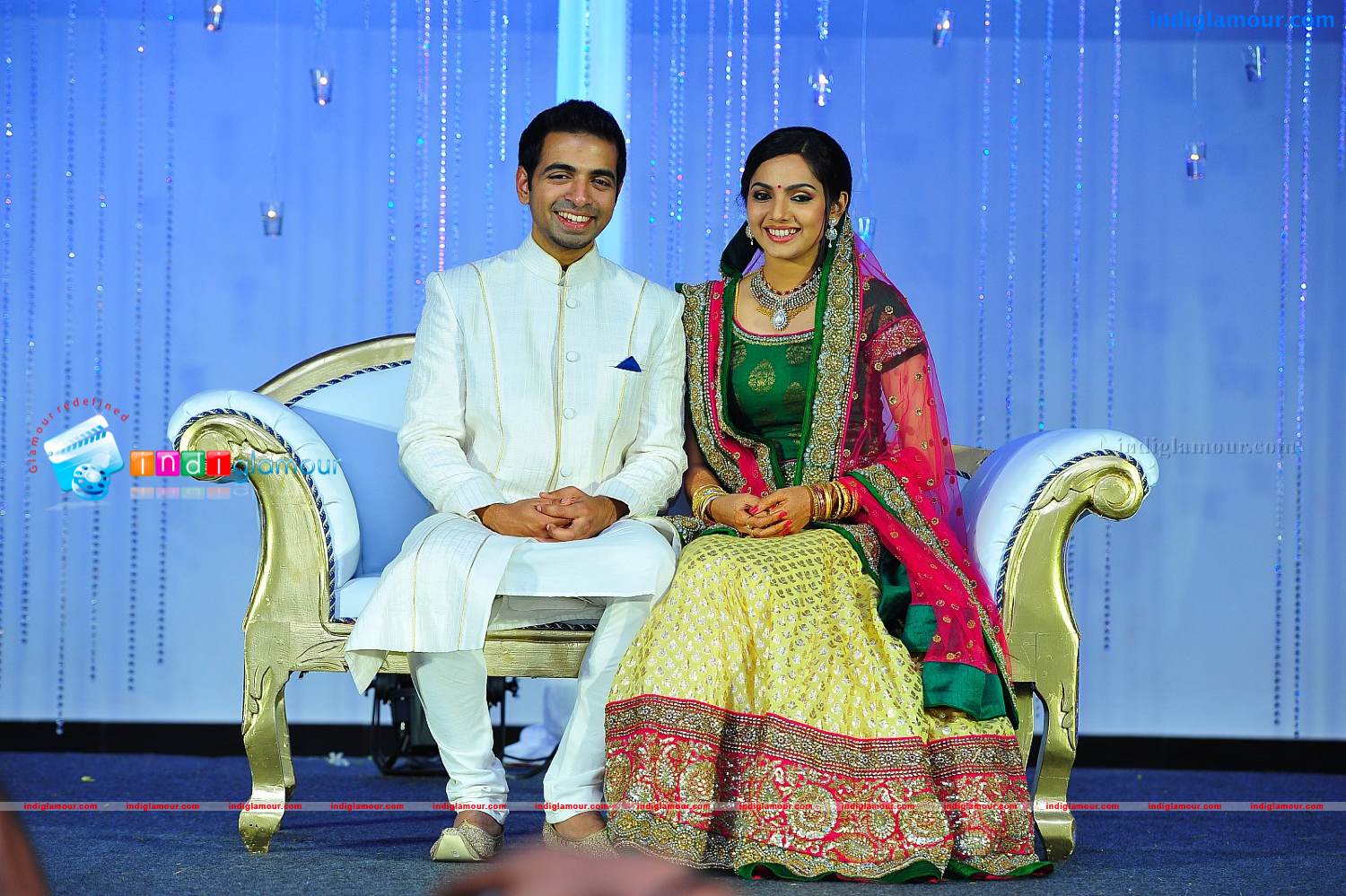 Samvritha Sunil Reception Event hd photo