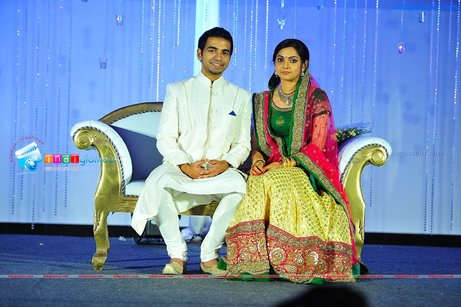 Samvritha Sunil Reception Event hd photo
