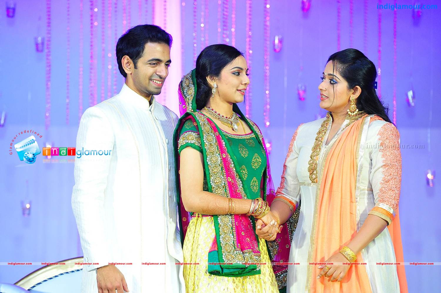 Samvritha Sunil Reception Event hd photo
