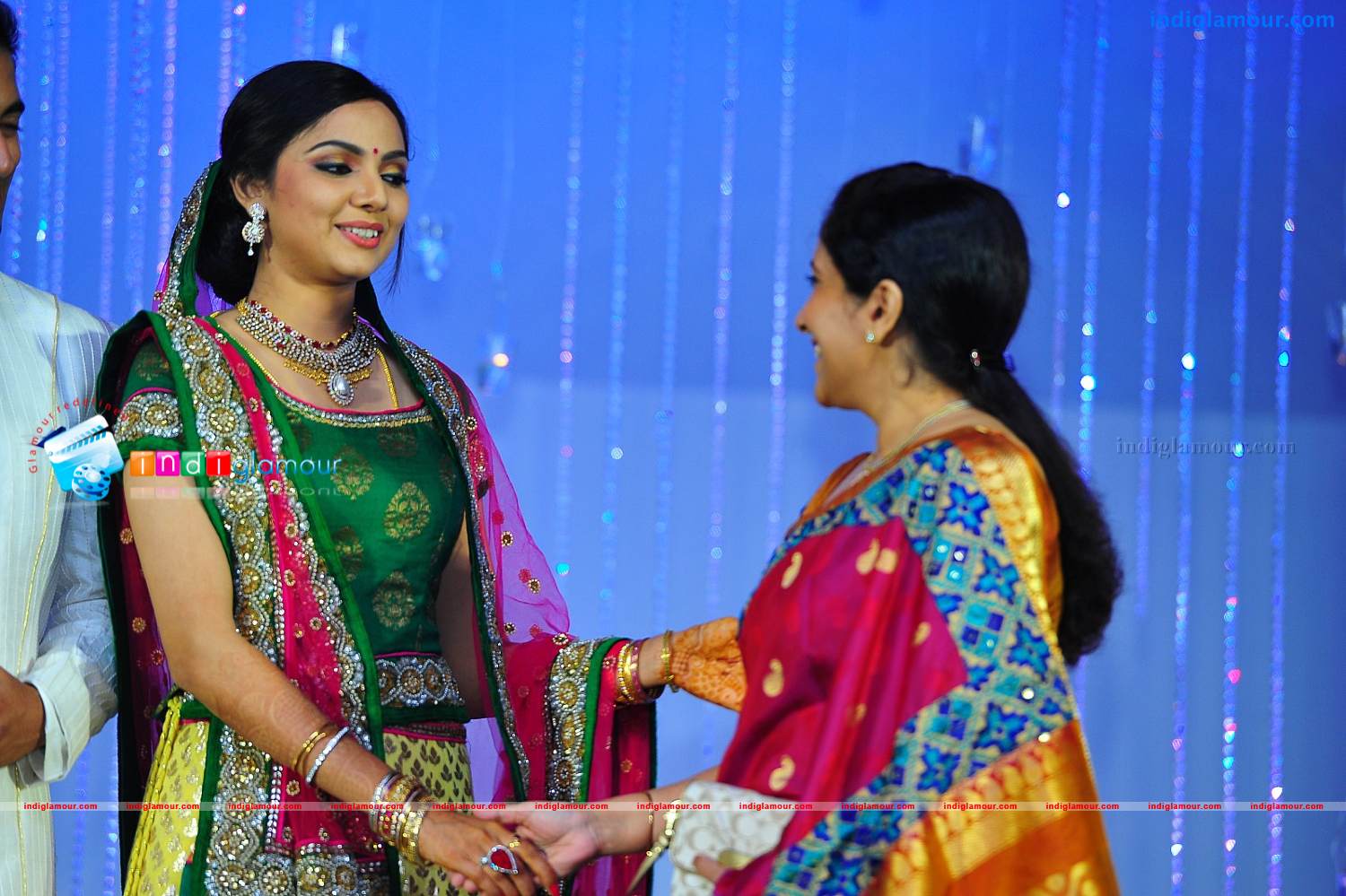 Samvritha Sunil Reception Event hd photo