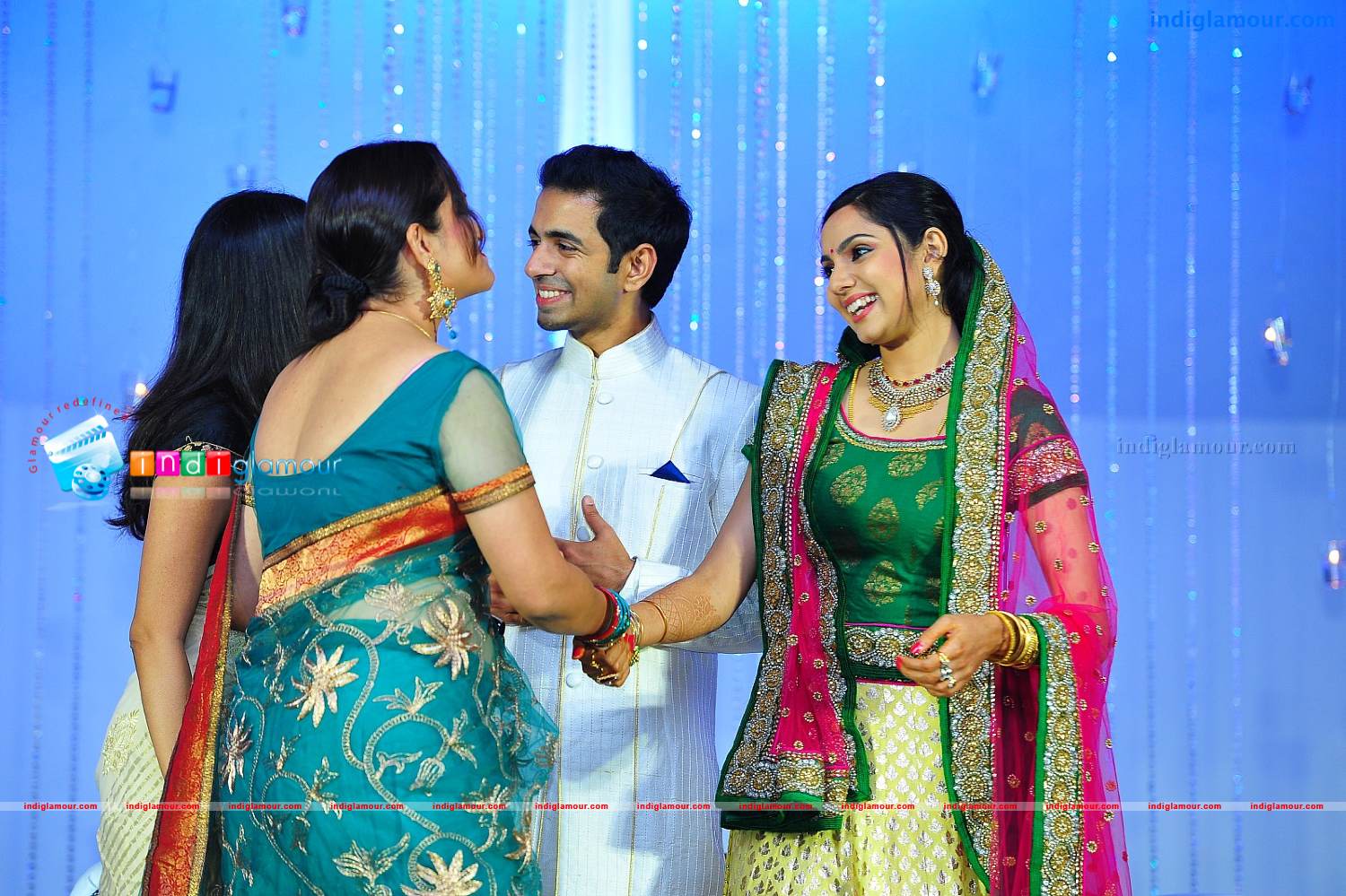 Samvritha Sunil Reception Event hd photo