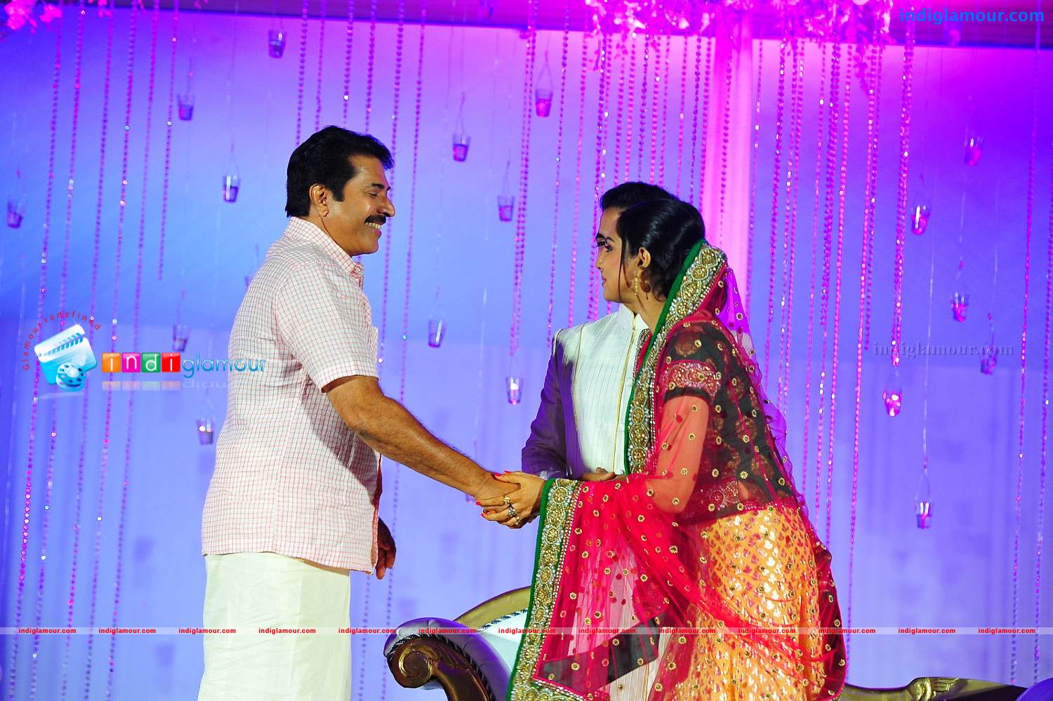 Samvritha Sunil Reception Event hd photo