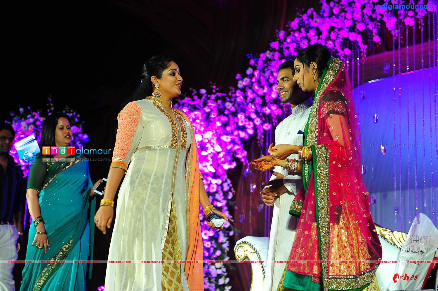 Samvritha Sunil Reception Event hd photo