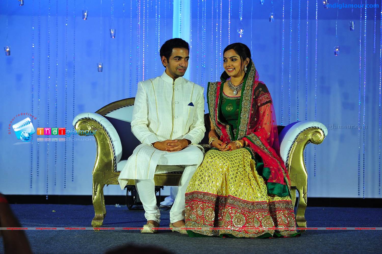 Samvritha Sunil Reception Event hd photo