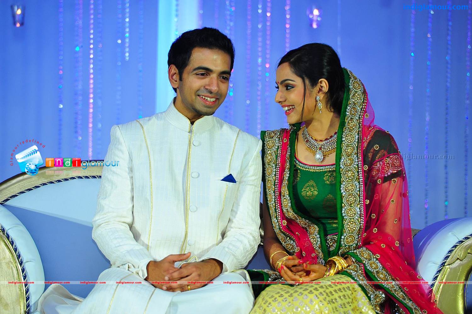 Samvritha Sunil Reception Event hd photo