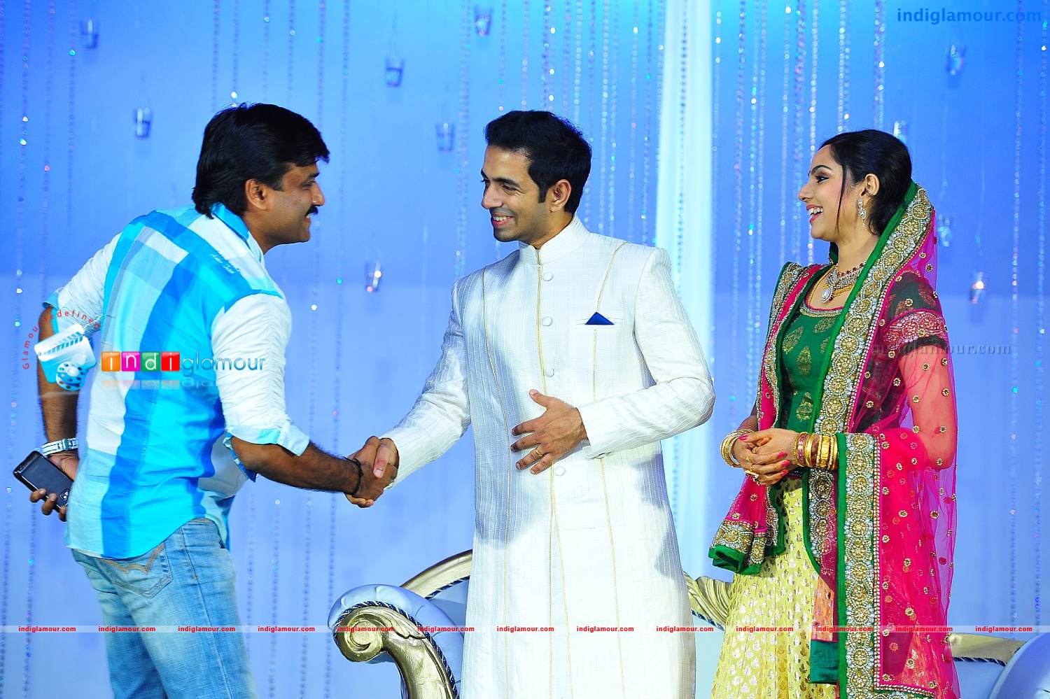 Samvritha Sunil Reception Event hd photo