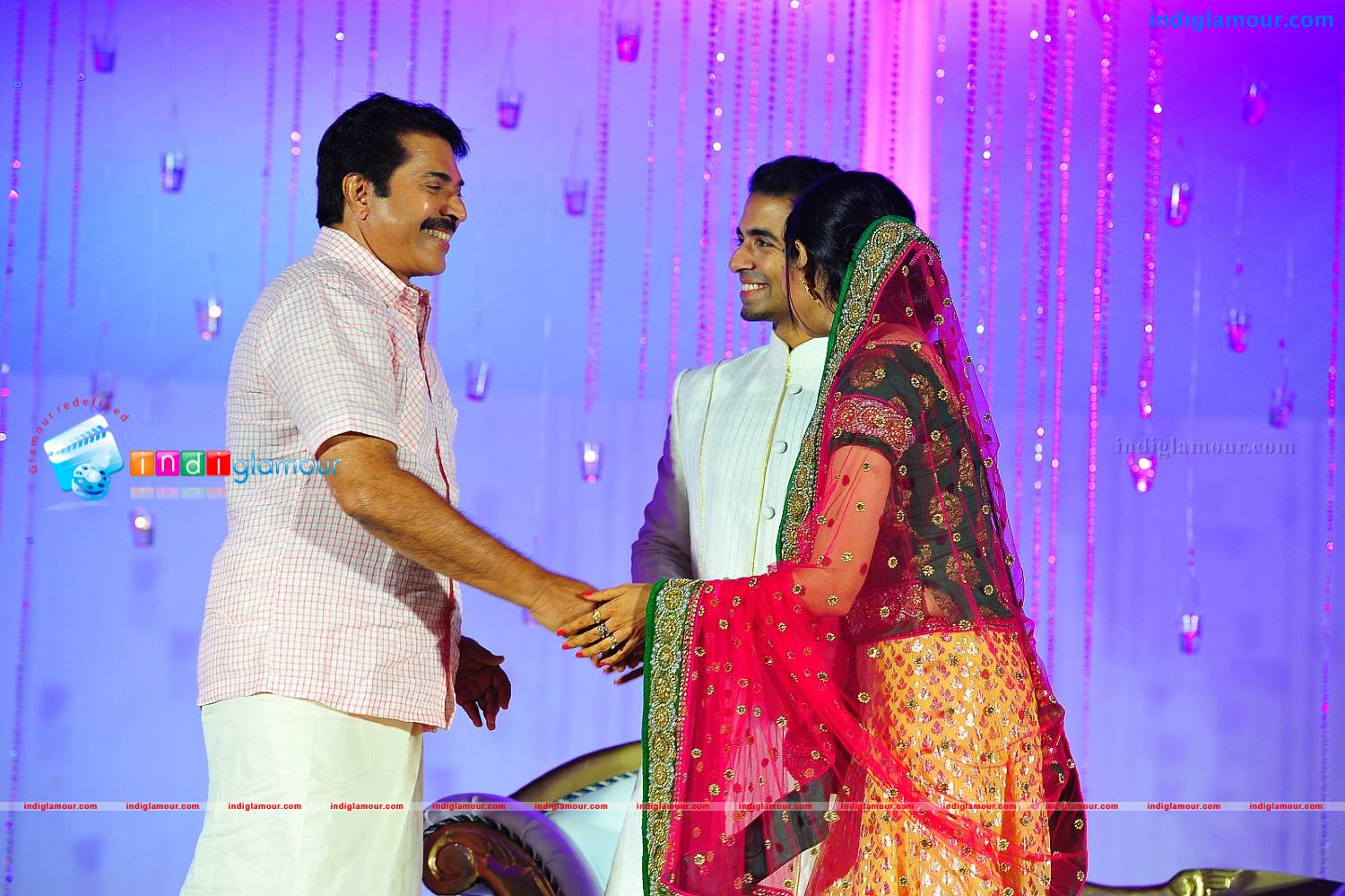 Samvritha Sunil Reception Event hd photo